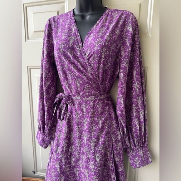 Roller Rabbit Printed Long A-Line Dress – Size S - Picture 11 of 12